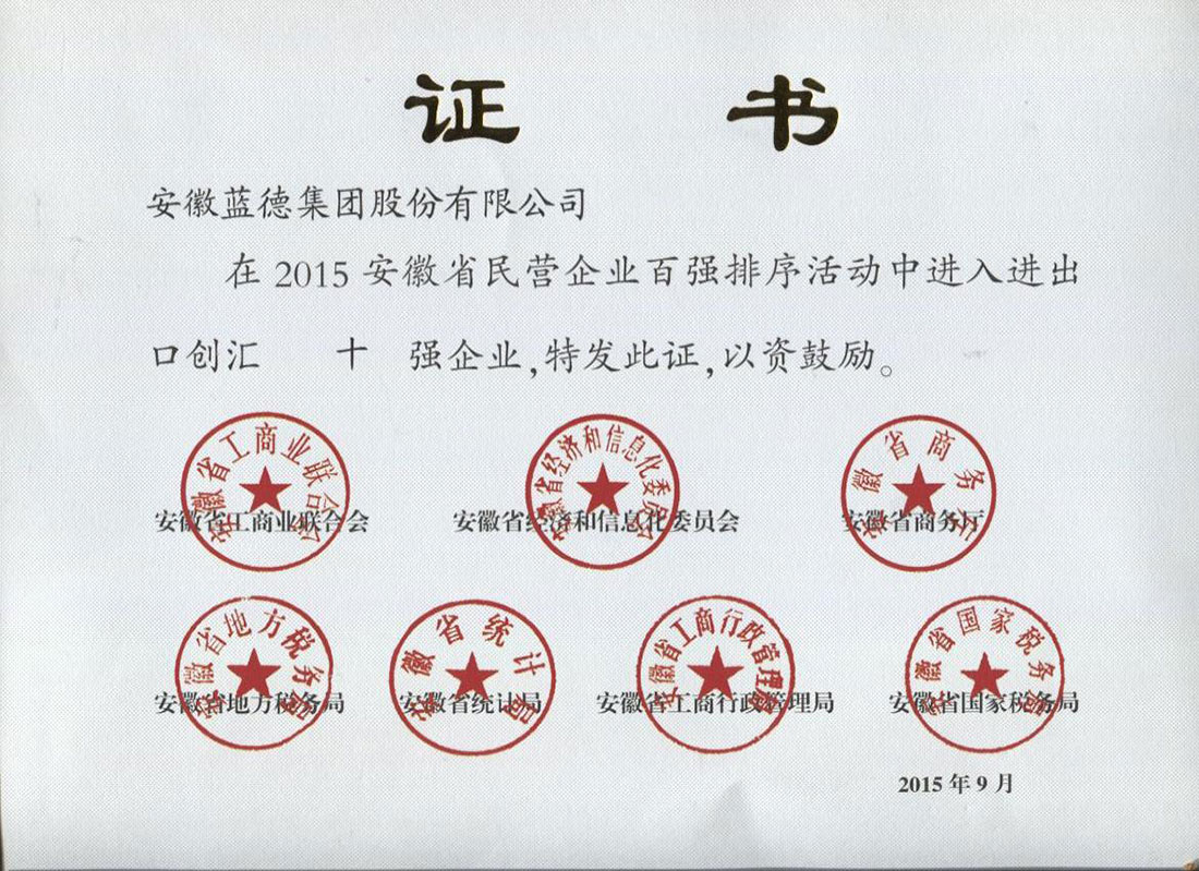 安徽民營企業(yè)出口創(chuàng)匯十強(qiáng)企業(yè).jpg
