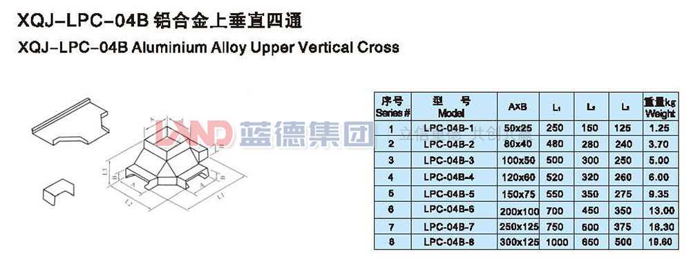 XQL-LPC-04B鋁合金上垂直四通1.jpg