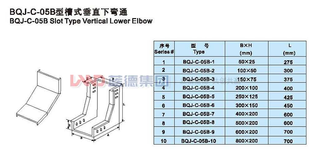 14708821172588.jpg BQJ-C-05B型槽式垂直下彎通1.jpg