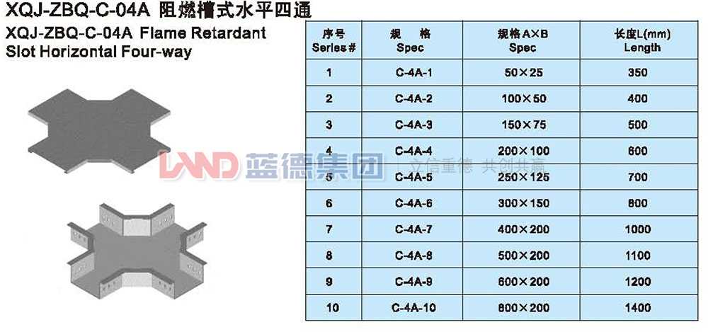 XQJ-ZBQ-C-04A阻燃槽式水平四通1.jpg