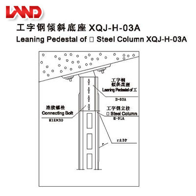 工字鋼斜底座XQJ-H-03A